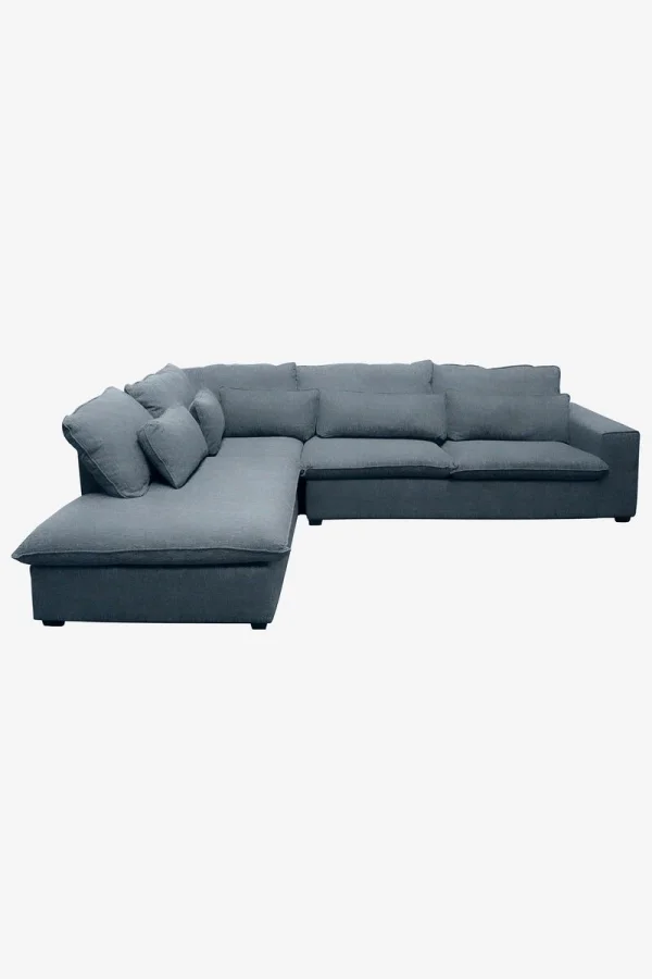 Baron bank 3.5-zits lounge links donkerblauw