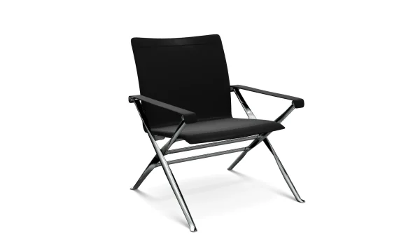 B&B Italia Beverly '14 Fauteuil - Leder zwart