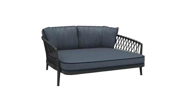 B&B Italia Erica '19 Daybed - antraciet - rmitage 840 blauw