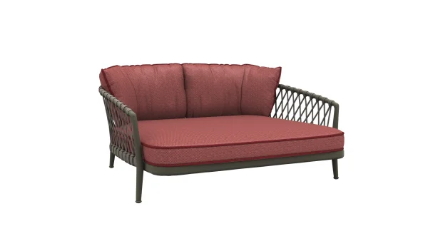 B&B Italia Erica '19 Daybed - Salvia - Ermitage 775 Ruggine