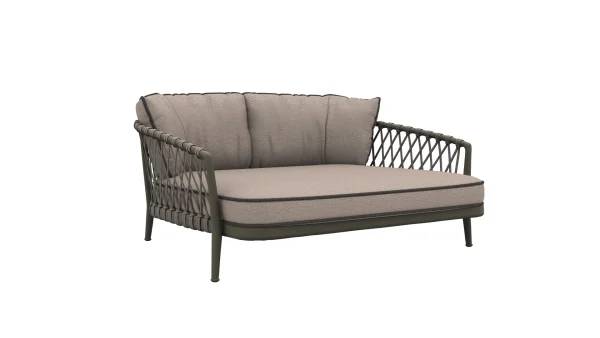 B&B Italia Erica '19 Daybed - Salvia - Leila 203 Sabbia