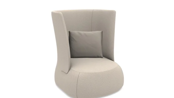 B&B Italia Fat-Sofa Fauteuil hoge rugleuning - Sila White