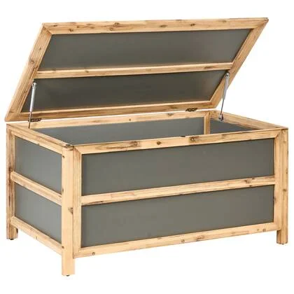 Beliani - ACATE - Kussenbox - Grijs - 330 L - Beton