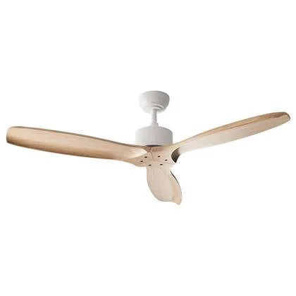 Beliani - ARANI - Plafondventilator - Lichtbruin - Hout