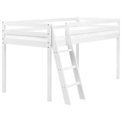 Beliani - ASCOUX - Kinderbed - Wit - 90 x 200 cm - Dennenhout