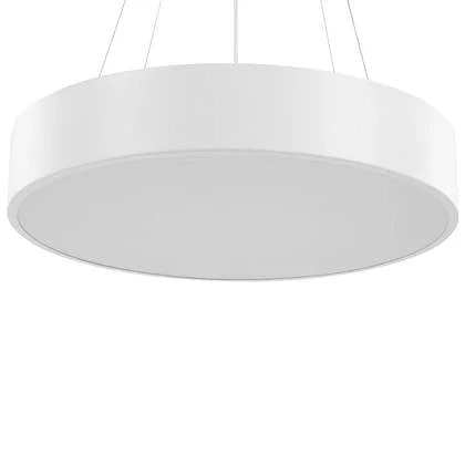 Beliani - BALILI - Hanglamp - Wit - Staal