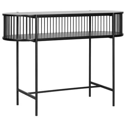 Beliani - BIRSON - Consoletafel - Zwart - MDF