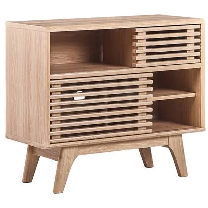 Beliani - CLEVELAND - Sideboard - Lichte houtkleur - MDF