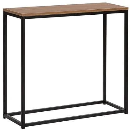 Beliani - DELANO - Consoletafel - Donkere houtkleur - MDF