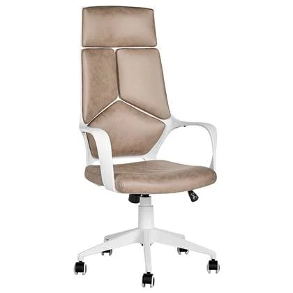 Beliani - DELIGHT - Bureaustoel - Zandbeige - Polyester