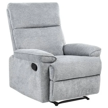 Beliani - EVERTON - TV-fauteuil - Grijs - Polyester