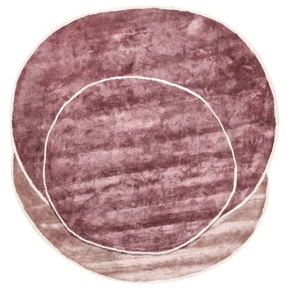 Beliani - KANRACH - Vloerkleed - Roze - 200 x 200 cm - Viscose