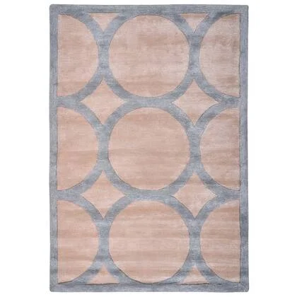 Beliani - MALAN - Vloerkleed - Zandbeige - 160 x 230 cm - Viscose