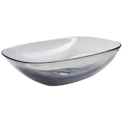 Beliani - MOENGO - Wastafel - Zwart - Solide ondergrond