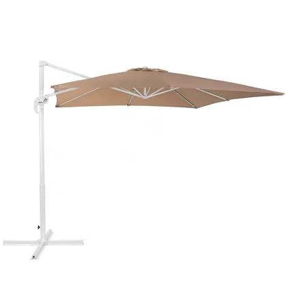 Beliani - MONZA - Zweefparasol - Beige - Polyester