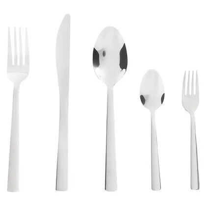 Beliani - PENNE - Bestekset 60-delig - Zilver - RVS