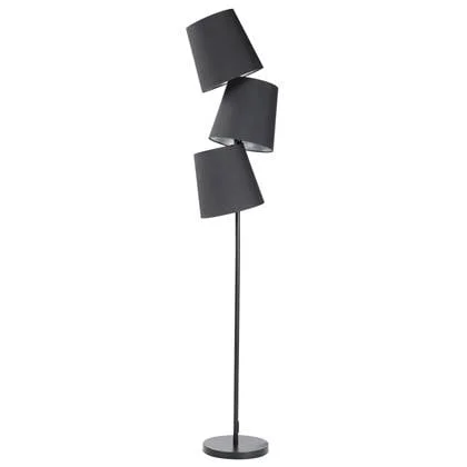 Beliani - RIO GRANDE - Staande lamp - Zwart - Metaal