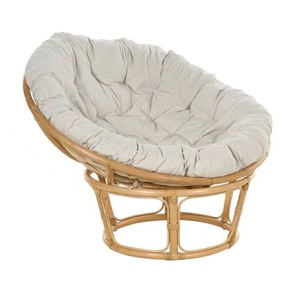 Beliani - SALVO - Fauteuil - Lichtbeige - Rotan