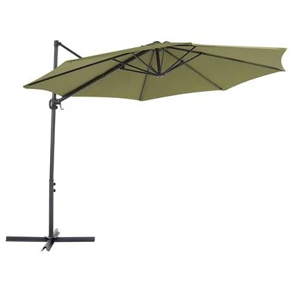 Beliani - SAVONA II - Zweefparasol - Groen - Polyester