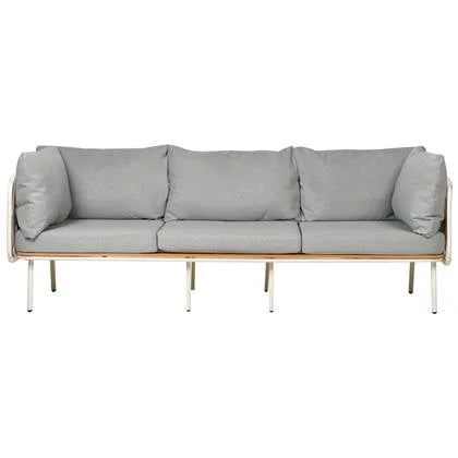 Beliani - SENISE - Tuinbank - Grijs - Aluminium