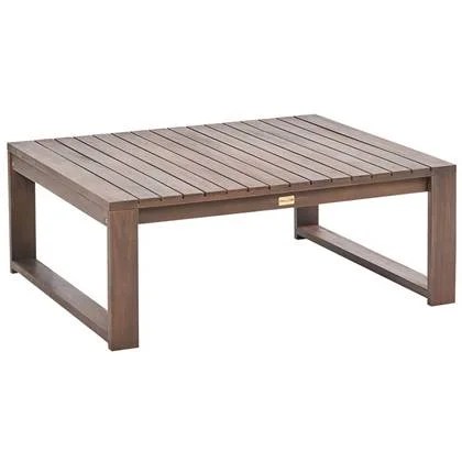 Beliani - TIMOR II - Salontafel - Donkere houtkleur - FSC® acaciahout