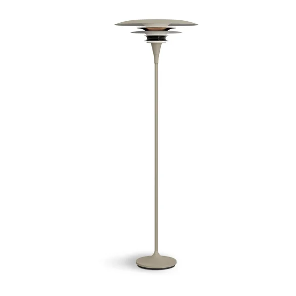 Belid Diablo vloerlamp Ø50 cm Zand-metallic brons