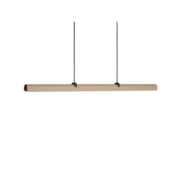 Belid - Fold Linear G2 LED Hanglamp L118 Zand/Antraciet