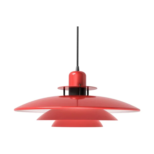 Belid Primus hanglamp Ø43 cm Blanco rood-mat zwart