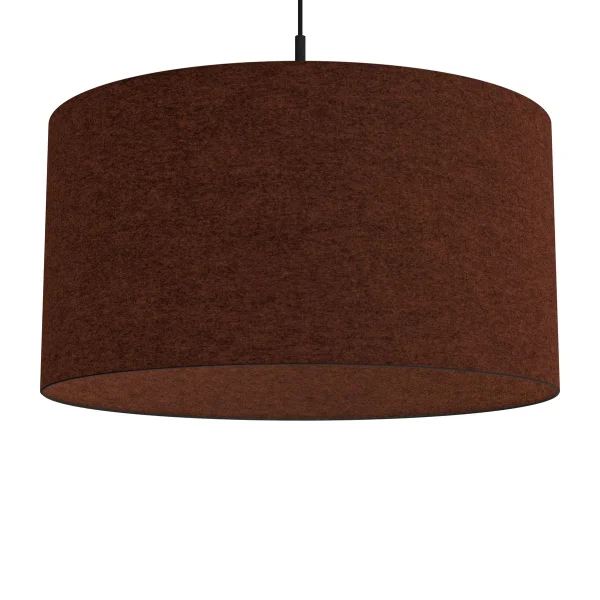 Belid Soft hanglamp Ø57 cm Roestbruine wol