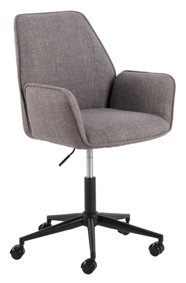 Bendt Bureaustoel Dantrell Structuurstof - Grijs/Bruin