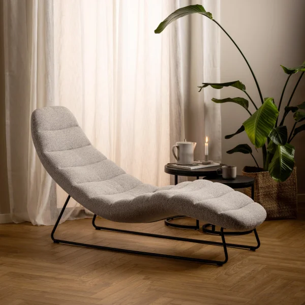 Bendt Lounge Fauteuil Tiago Bouclé - Beige