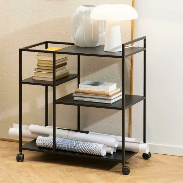 Bendt Trolley Lua 78 x 85cm - zwart