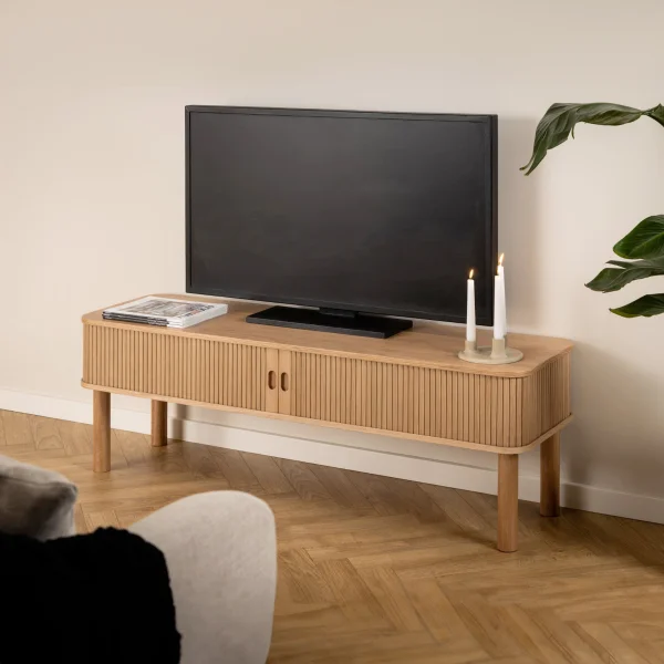 Bendt TV-meubel Alandria Eiken, 140cm - Naturel