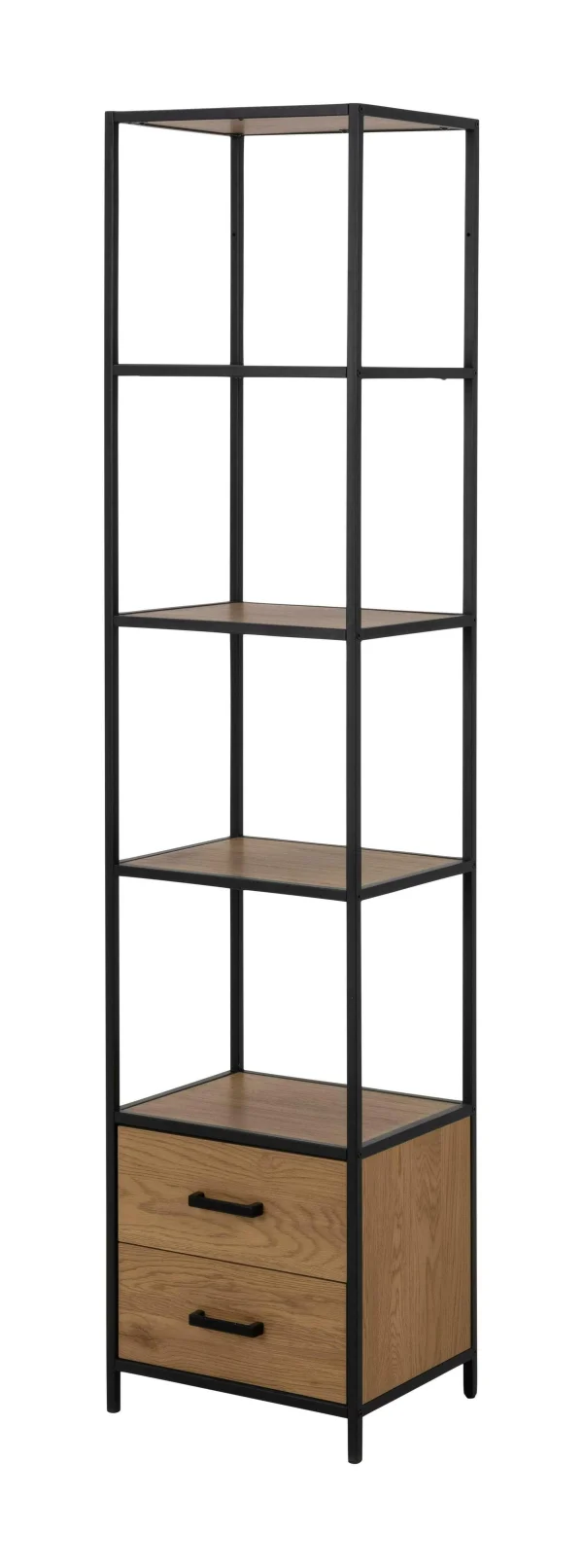 Bendt Wandrek Holger Met 2 lades, Eiken en metaal, 185 x 42cm - Naturel