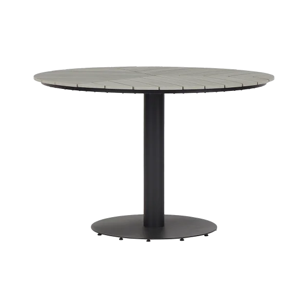 Bente ronde tuintafel grijs - Ø 113 cm