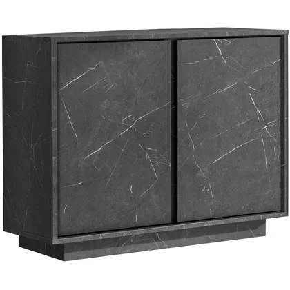 Benvenuto Design Carrara Dressoir 2 deurs Antraciet