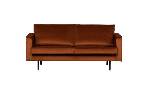 BePureHome-collectie Rodeo Bank 2,5-zits Velvet Roest