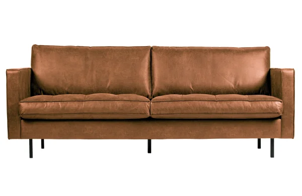 BePureHome-collectie Rodeo Classic Bank 2,5-zits Cognac