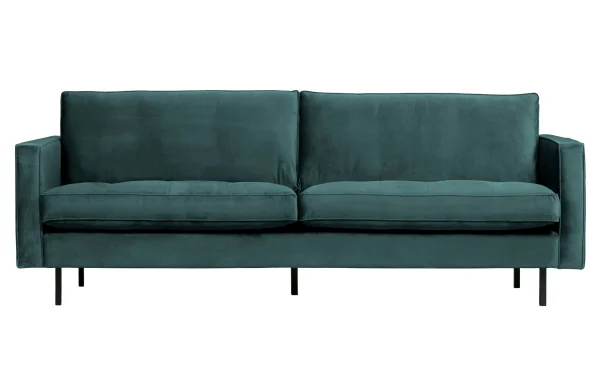 BePureHome-collectie Rodeo Classic Bank 2,5-zits Velvet Teal