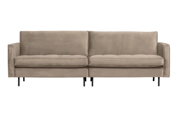 BePureHome-collectie Rodeo Classic Bank 3-zits Velvet Khaki