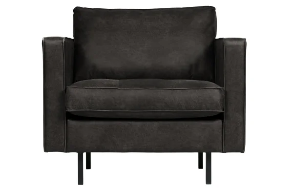 BePureHome-collectie Rodeo Classic Fauteuil Zwart