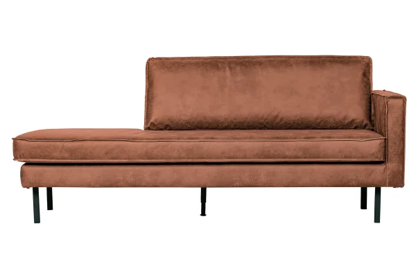 BePureHome-collectie Rodeo Daybed Right Cognac