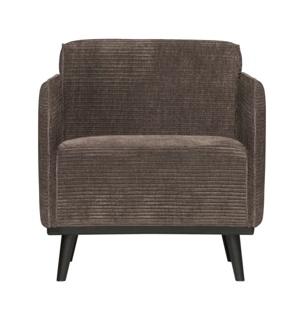 BePureHome Fauteuil Statement Met Armleuning, Rib