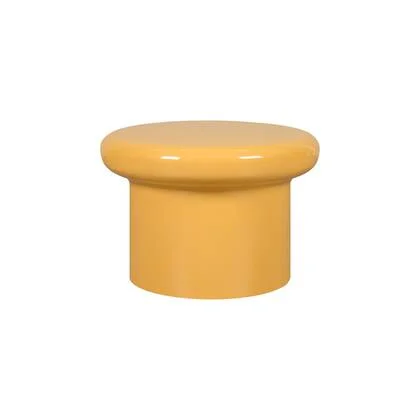 Bijzettafel Keulen - Oker|Geel - Metaal