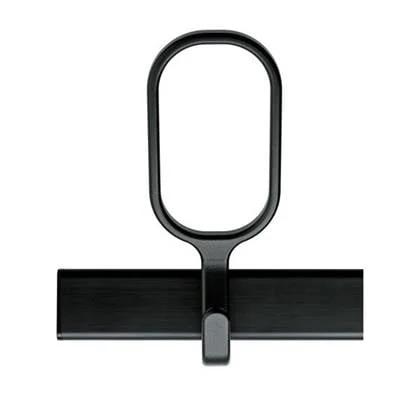 Birds on a Wire wandkapstok vijf haken zwart