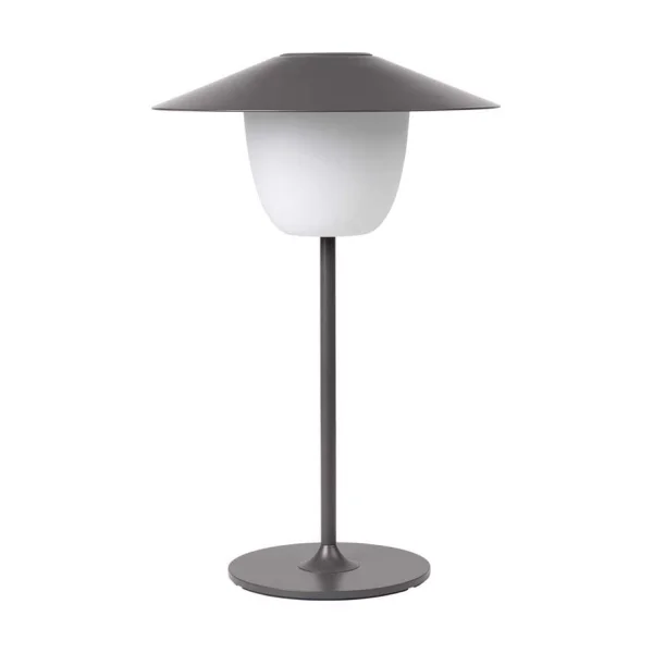 blomus Ani mobiele ledlamp 33 cm Warm gray (donkergrijs)