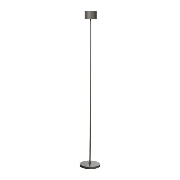 Blomus - Farol Mobile LED Vloerlamp Burned Metal/Metallic