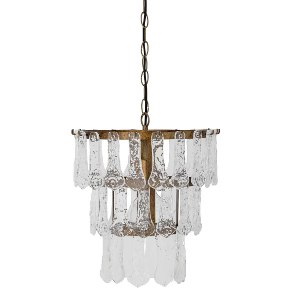 Bloomingville-collectie Glazen hanglamp Casra