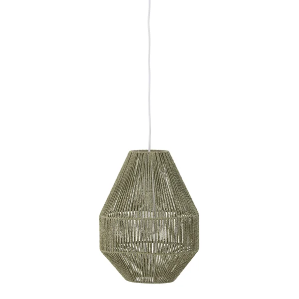 Bloomingville-collectie Hanglamp Sacco groen papier