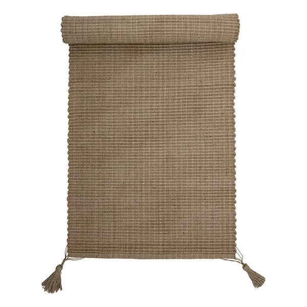 Bloomingville-collectie Jute loper Karli naturel